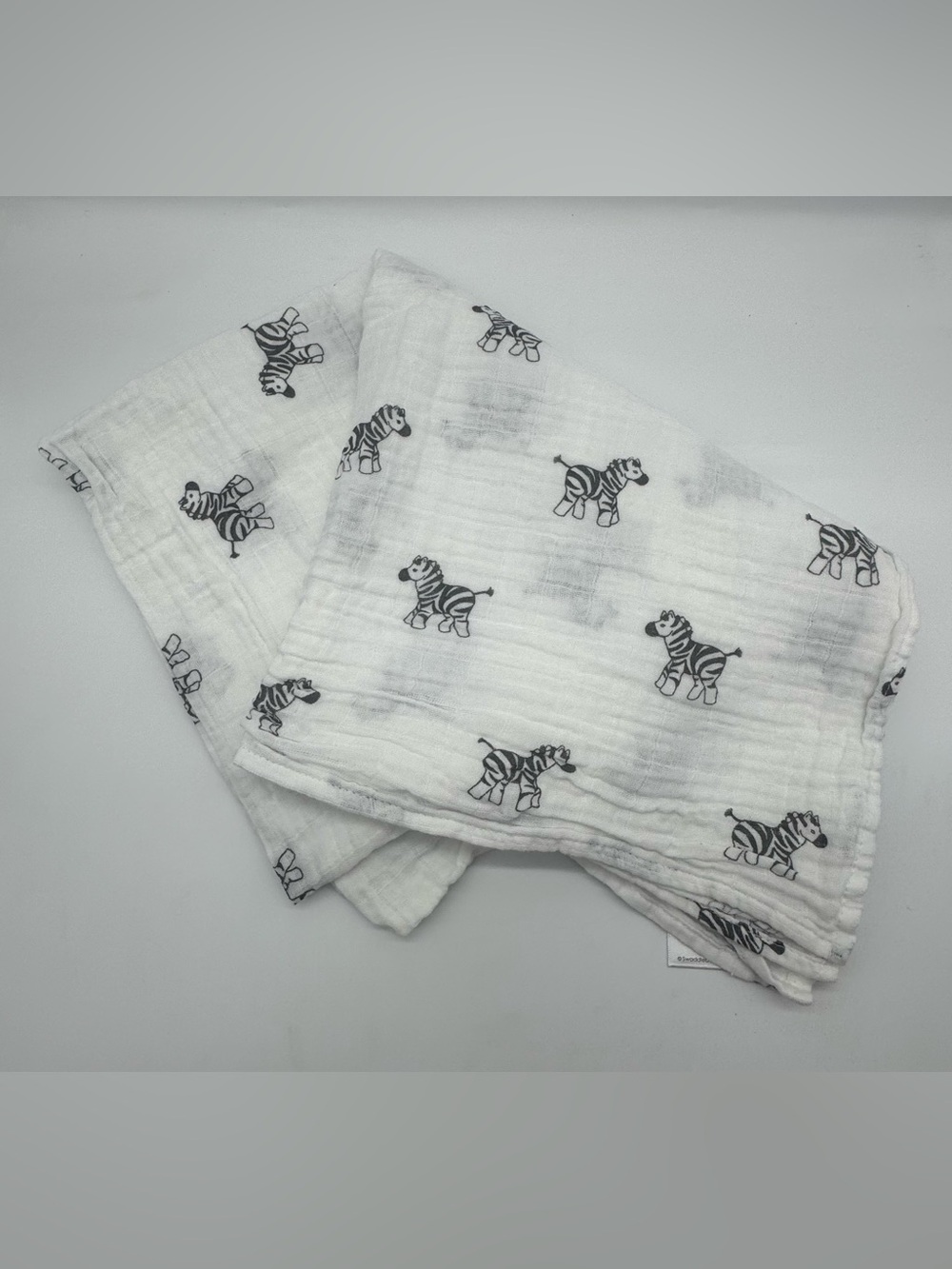 Amazing Baby Muslin Swaddle Blanket in Zebra Print